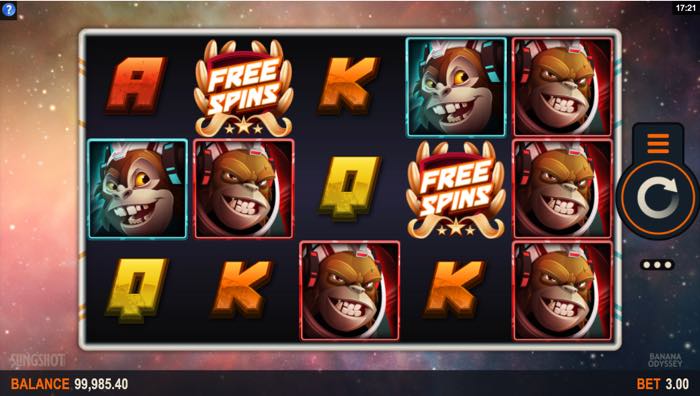 Banana Odyssey Spilleautomat fra Microgaming