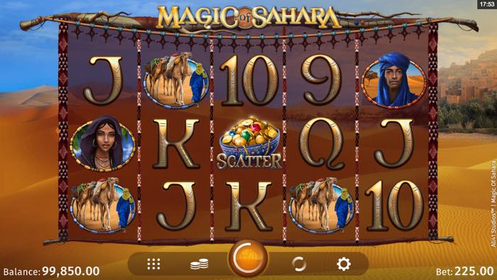 Magic of Sahara Spilleautomat