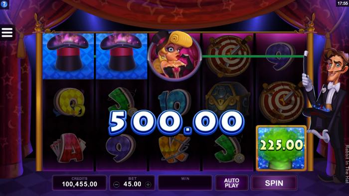 Rabbit in the Hat Spilleautomat fra Microgaming