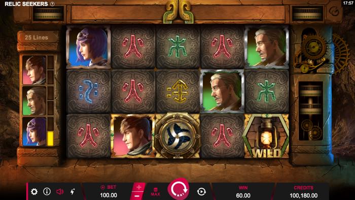 Relic Seekers Spilleautomat fra Microgaming