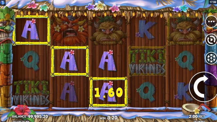 Tiki Vikings Spilleautomat fra Microgaming